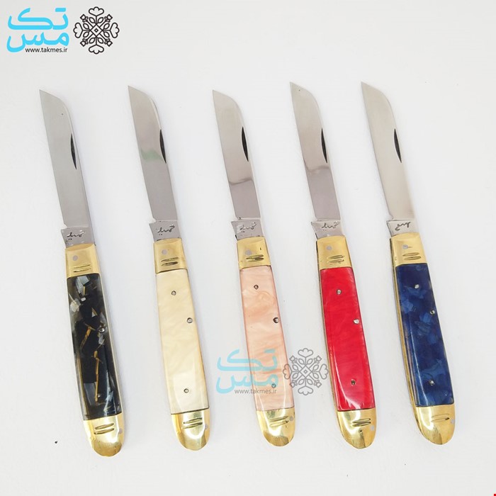 چاقوی قلمتراش تک تیغه دسته اپوکسی حمید دادو