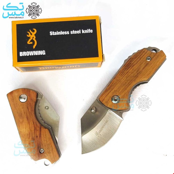 چاقو جیبی تاشو برونینگ مینی مدل BROWNING MINI