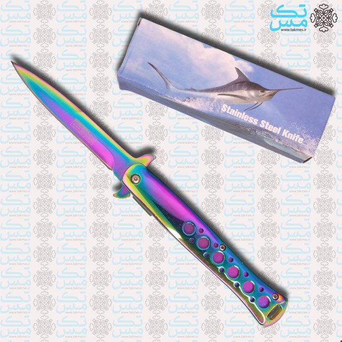 چاقو کمپینگ تاکتیکال هفت رنگ TF-884