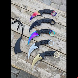 چاقوی کمپینگ کارامبیت(Karambit) با غلاف