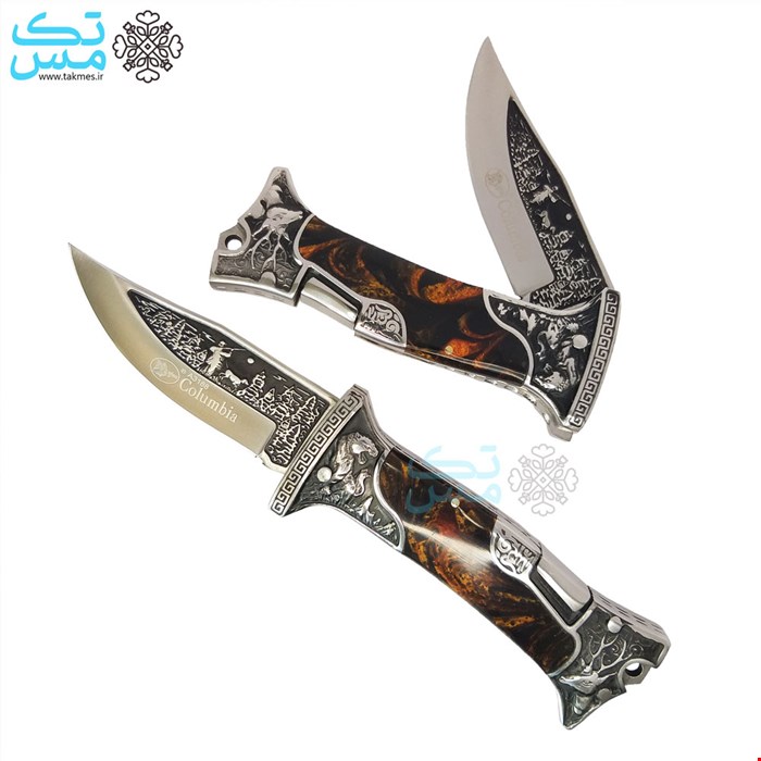 چاقو جیبی تاشو درجه یک کلمبیا اورجینال مدل A3188						
