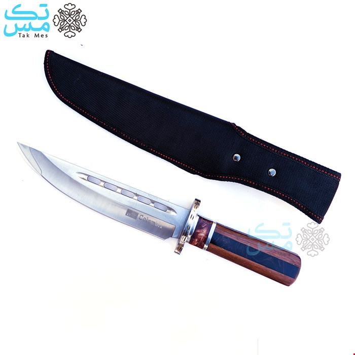 چاقو شکاری و کمپینگ درجه یک کلمبیا باربند طلایی