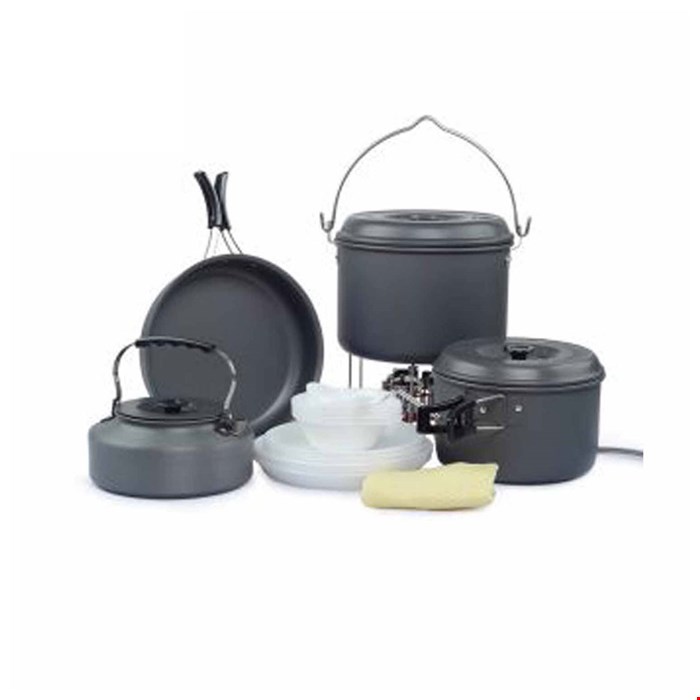 ست ظروف کوهنوردی اسنوهاوک مدل SnowHawk BL200-C8