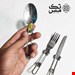 ست قاشق،چنگال و چاقو سفری مدل T23