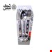 ست قاشق، چنگال و کارد استیل بلک دیر