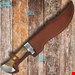 کارد شکاری مدل بووی (bowie knife) استاد سرابی 019