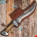 کارد شکاری مدل بووی (bowie knife) استاد سرابی 019
