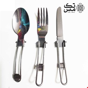 ست قاشق،چنگال و چاقو سفری مدل T23