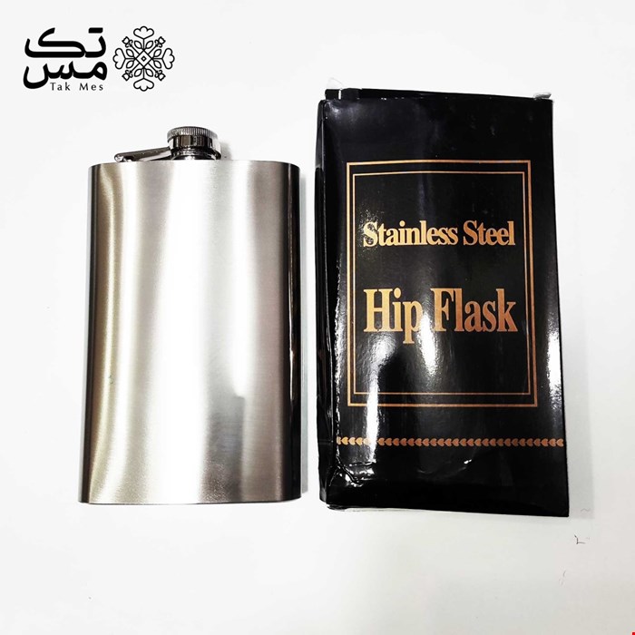 فلاسک جیبی استیل مدل Hip Flask 10OZ