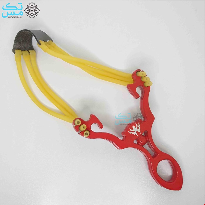 تیرکمان سنگی  درجه یک فلزی سه کش طرح دراگون
