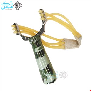 تیرکمان سنگی سه کش طرح چوب و چریکی 